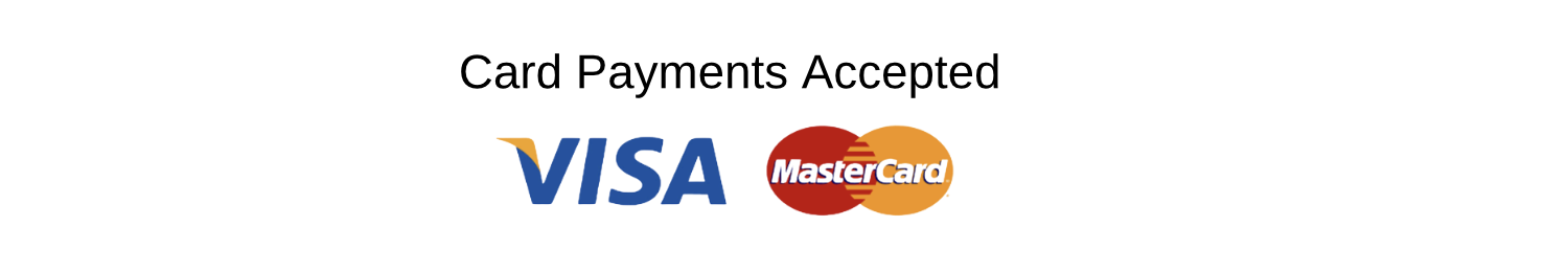 Card Payments Accepted